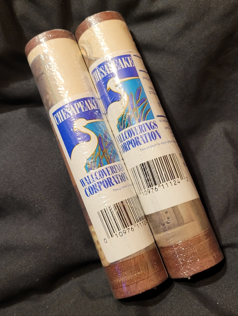 NEW Vintage Chesapeake Vinyl Wallpaper Border FF1112.4 Lot of 2 Rolls Americana